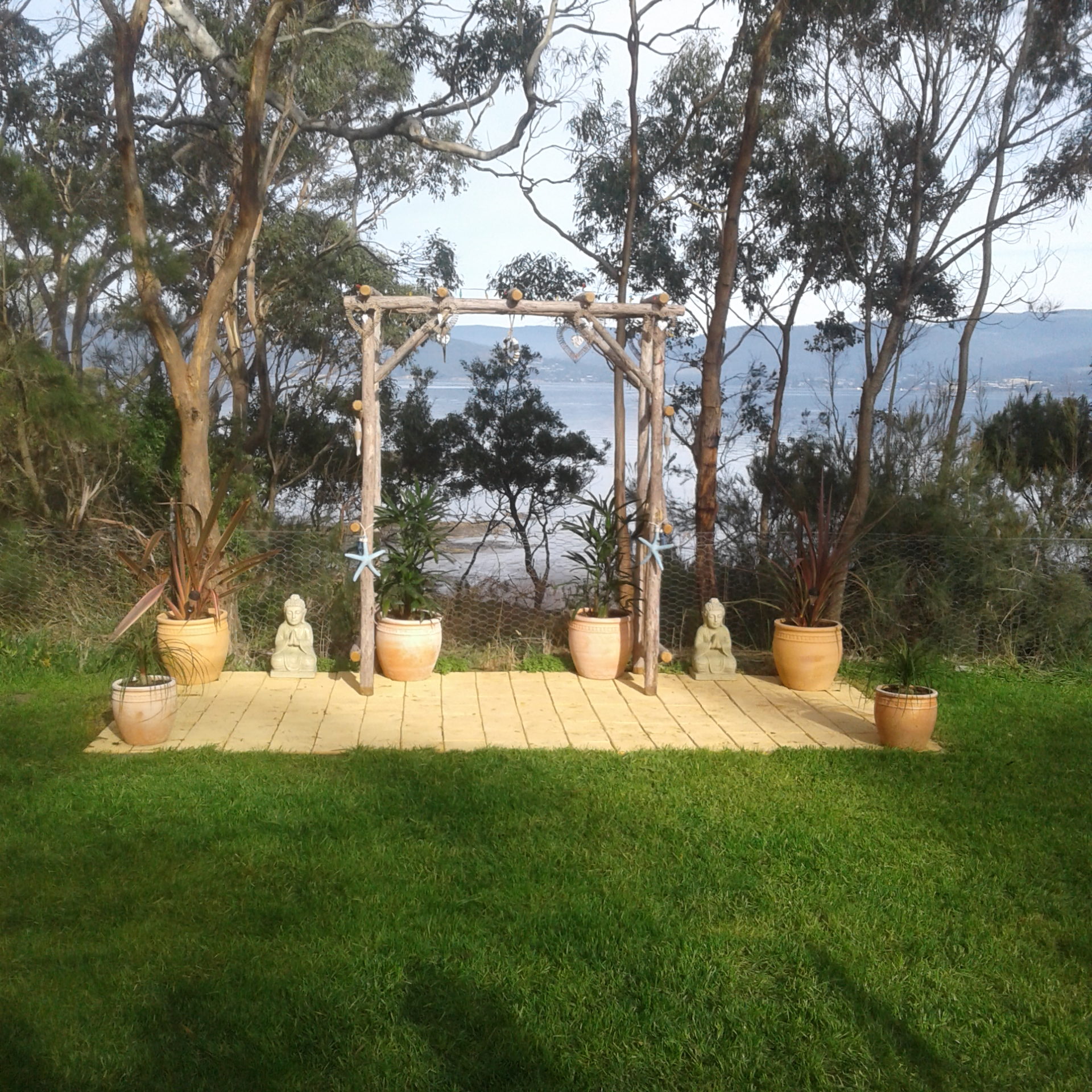 Meditation Buddha Lawn Bay