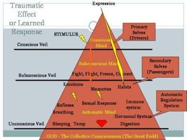 Psyche model of emotional suppression
