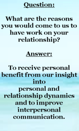 Benefits of Counselling Answers